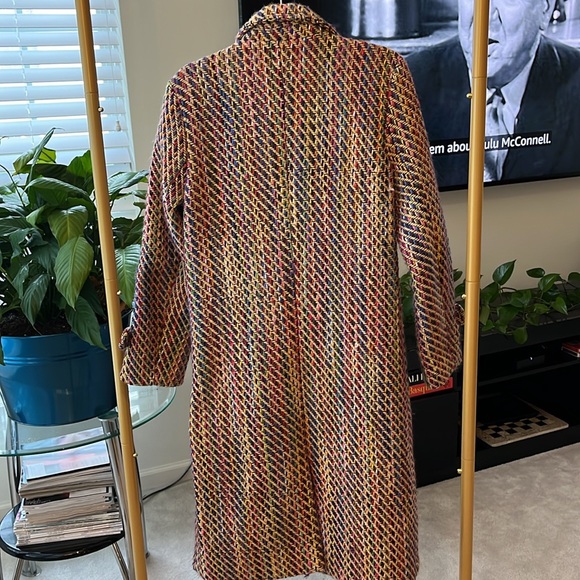 Nichole Lynel tweed coat size Large - Picture 11 of 17